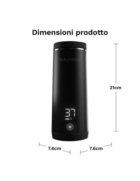Baby Brezza - Scaldabiberon Portatile SuperFast