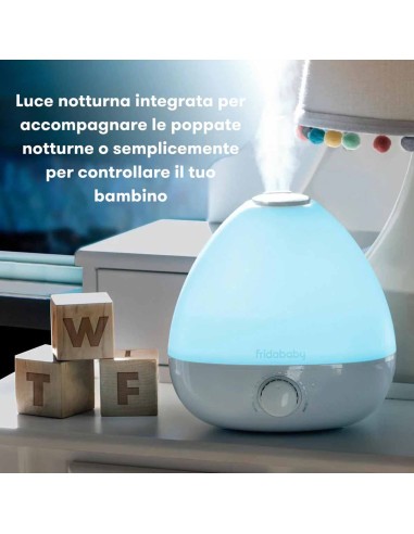 Frida Baby - Umidificatore Con Diffusore E Luce Notturna 3 in 1