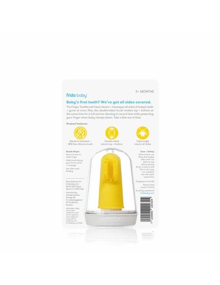 Frida Baby - Spazzolino Da Dito In Silicone Doppio