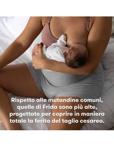 Frida Mom - Intimo monouso a vita alta post parto cesareo (8 pezzi)