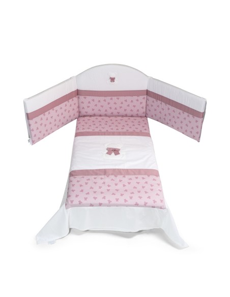 Bebex - Kit Cameretta Dodò Con Lettino, Bagnetto, Armadio, Piumone e Materasso - Spedizione Gratuita