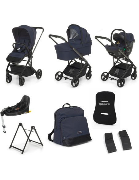 Foppapedretti - Bundle Trio TicToc + Adattatori + Borsa Pretty + Base Tech + Baby Guard e Supporto Elevo In Omaggio