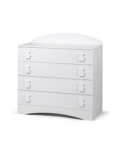 Bebex - Comò Meggie Bianco - Spedizione Gratuita