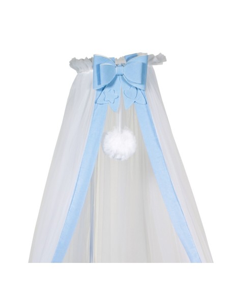 Bebex - Kit Lettino Marilyn Con Bagnetto, Kit Tessile, Materasso Componibile e Velo - Spedizione Gratuita