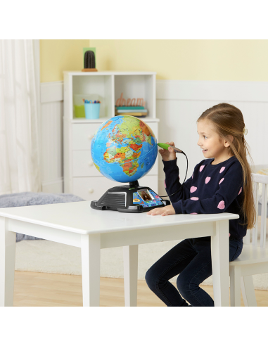 VTech - Giramondo Video Mappamondo Interattivo con Schermo