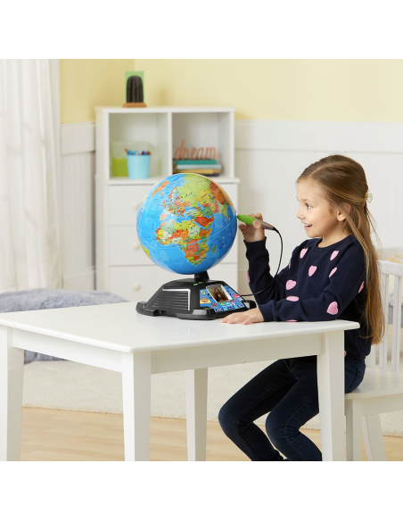 VTech - Giramondo Video Mappamondo Interattivo con Schermo