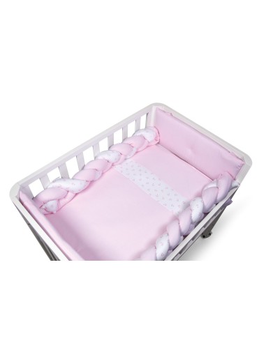 Bebex - Kit Lettino Matrix Con Materasso Mini e Large e Kit Tessile