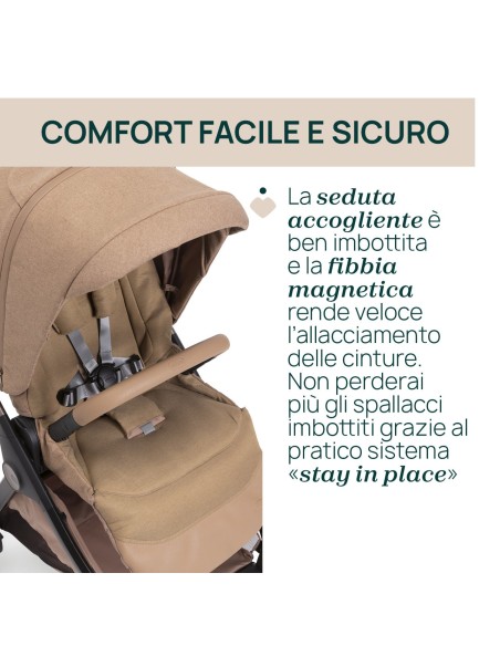Chicco - Trio Bellagio2 Gran Comfort Con Kory Plus +Borsa Genitore+Stand Lullaglide +Base Full 360 i-Size