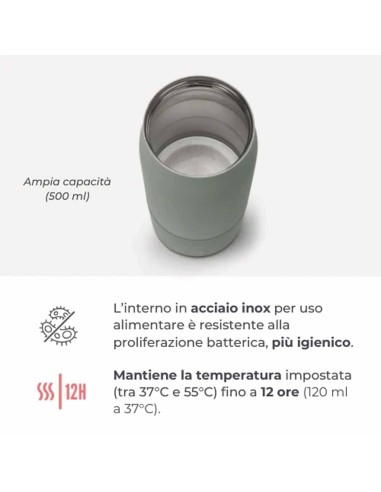 Nuvita - Hot'N'Go Bollitore E Scalda Latte Portatile