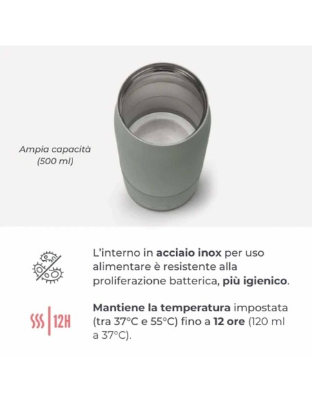 Nuvita - Hot'N'Go Bollitore E Scalda Latte Portatile