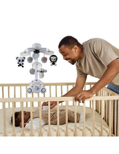 Tiny Love - Giostrina Soothe N Groove con Decorazioni Black e White