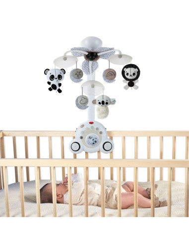 Tiny Love - Giostrina Soothe N Groove con Decorazioni Black e White