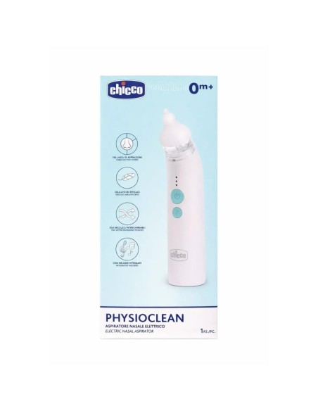 Chicco - Physioclean Aspiratore Nasale Elettrico Naso Libero