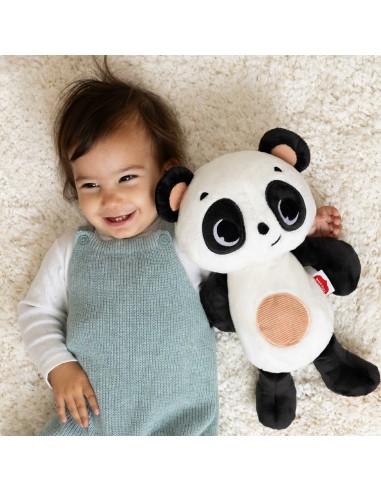 Tiny Love - Peluche di Panda Snuggly Buddy Black e White