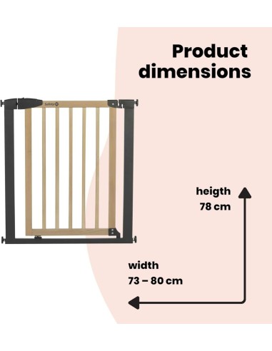 Safety First - Cancelletto di sicurezza per Bambini Simply Close