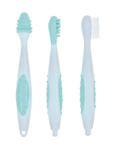 Bebeconfort - Set di Tre Spazzolini da Denti