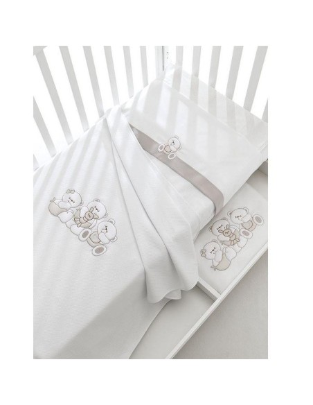Erbesi - Set Lenzuola Letto 3 Pezzi Mirtillo