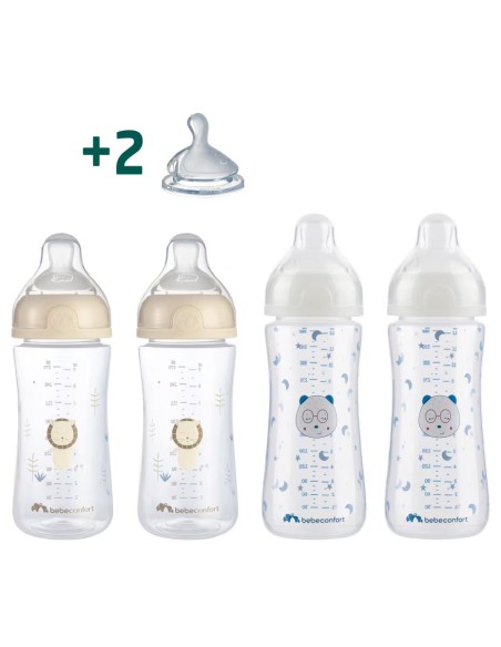 Bebeconfort - Biberon Kit  Grow Whit Me Phisio Air