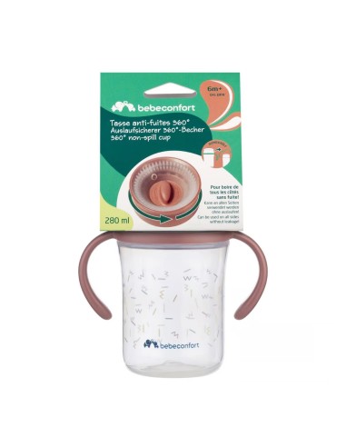 Bebeconfort - Tazza Antiversamento 360° 6m + 280ml