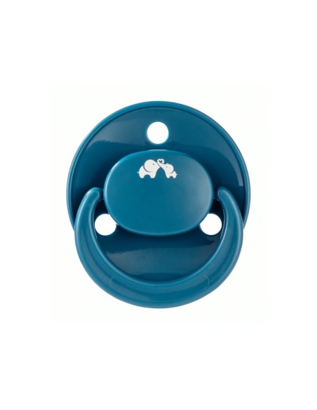 Bebeconfort - Ciuccio con tettarella simmetrica 0m+ - Sabbia/Blue