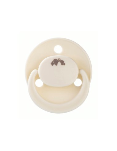 Bebeconfort - Ciuccio con tettarella simmetrica 0m+ - Sabbia/Blue