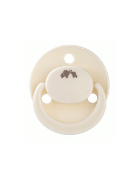 Bebeconfort - Ciuccio con tettarella simmetrica 0m+ - Sabbia/Blue