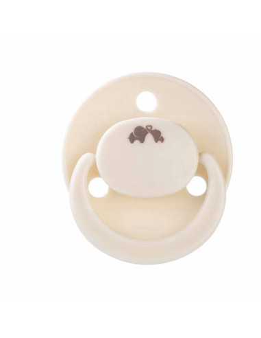 Bebeconfort -  Ciuccio con tettarella simmetrica 0m+ - Sabbia/Terra