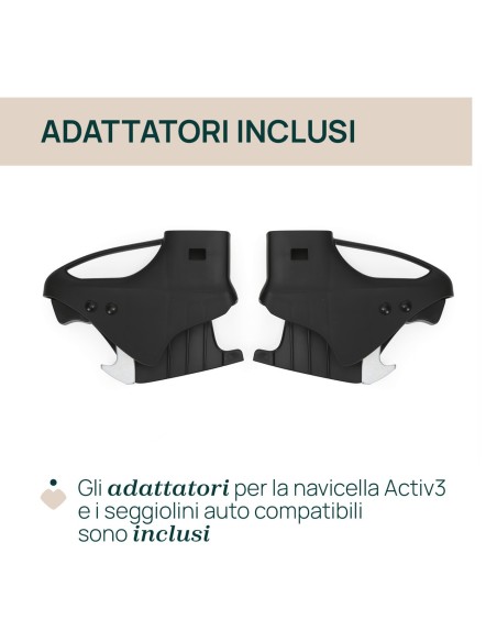 Chicco - Trio Activ3 Con Kory Essential - Spedizione Gratuita