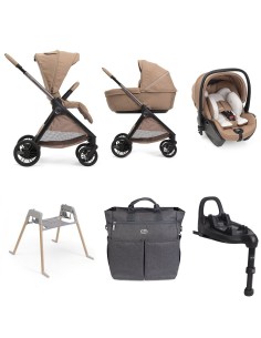 Chicco - Trio Bellagio2 Gran Comfort +First Seat Recline, Borsa Genitore, Stand Lullaglide, Base Full 360 2