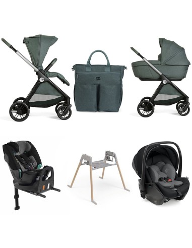 Chicco - Trio Bellagio2 Gran Comfort Con First Seat Recline+ Seggiolino Auto FullSeat 360 i-Size con base