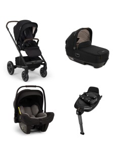 Nuna - Trio Mixx Next 2026 Con Navicella Cari Next, Ovetto Pipa Next e Base Next - Spedizione Gratuita