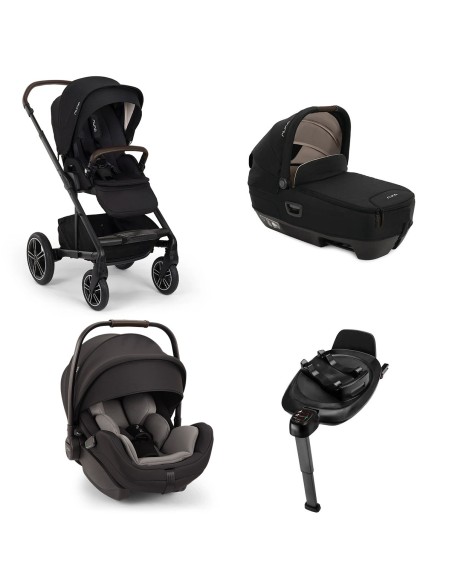 Nuna - Trio Mixx Next 2026 Con Navicella Cari Next, Ovetto Arra Flex e Base Next - Spedizione Gratuita