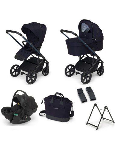 Foppapedretti - Promo Trio TicToc Pro Con Disk Infant Rekline, Adattatori, Borsa Elegant e Supporto Elevo - Spedizione Gratuita