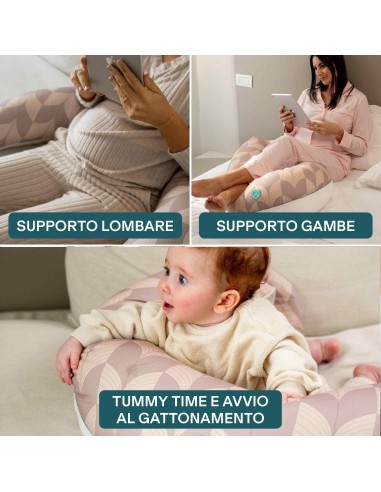 Koala Babycare - Hugs Plus Fan Cuscino Gravidanza e Allattamento