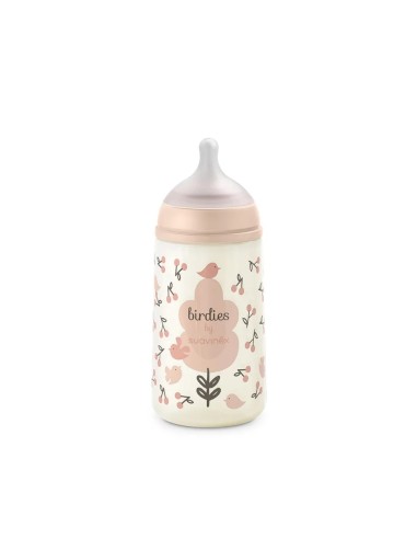 Suavinex - Biberon Birdies Flusso Medio 270 ml