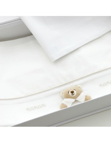 Nanan - Lenzuola Carrozzina Set 3 Pezzi Tato