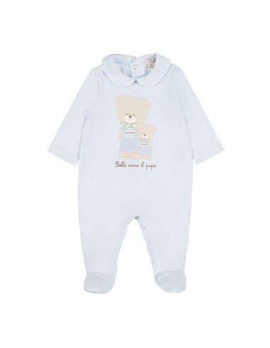 Nanan - Box Tutina+body Azzurro "Bello come il Papà
