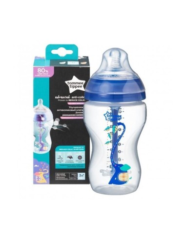 Tommee Tippee - BiberonAC 340ML 3M+FS Flusso Medio Boy