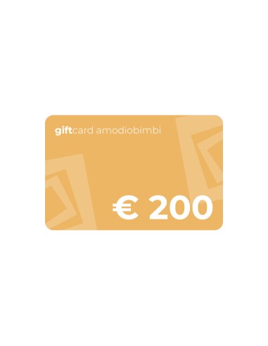 Gift Card Amodio Bimbi - € 200,00