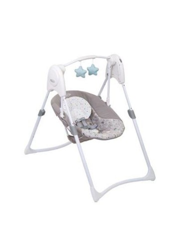 Graco - Slim Spaces 2 in 1 Swing a Batteria