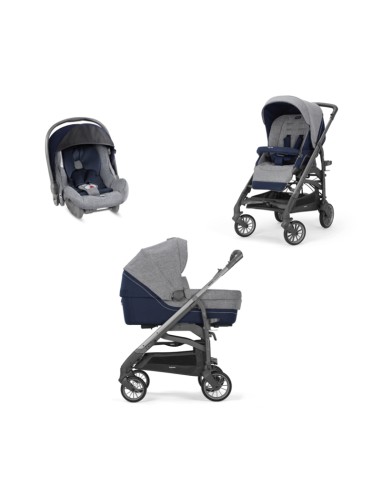 Inglesina - Kit System Trilogy City + Telaio Ardesia - Spedizione Gratuita