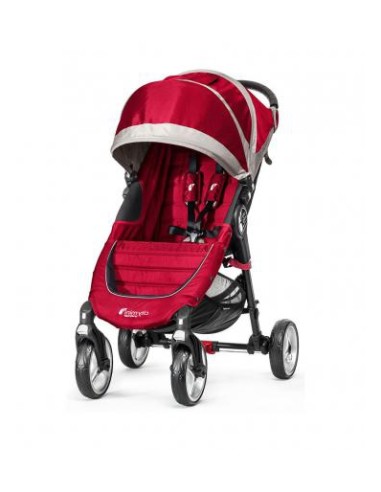 Baby Jogger - City Mini 4 Passeggino Crimson/Gray