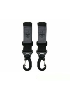 Lassig - Cinghie per Borsa Passeggino Black