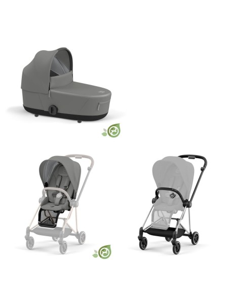 Cybex Platinum - Duo Mios Chrome Black - Spedizione Gratuita