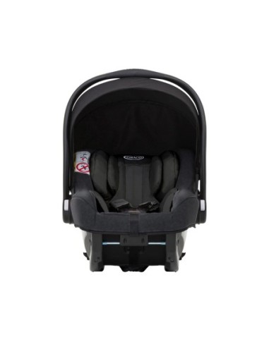 Graco - Seggiolino Auto SnugRide i-Size Midnight Black + Spedizione Gratuita